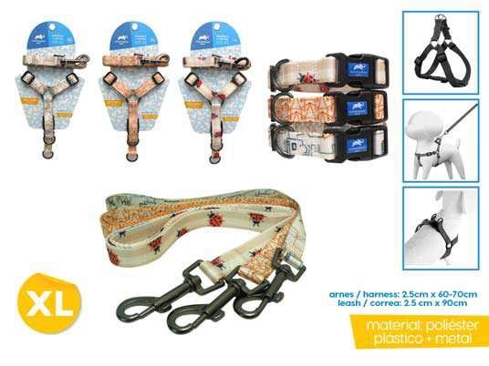 ARNES + CORREA XL HERRAJES DE LUJO - SAN GERONIMO PETS