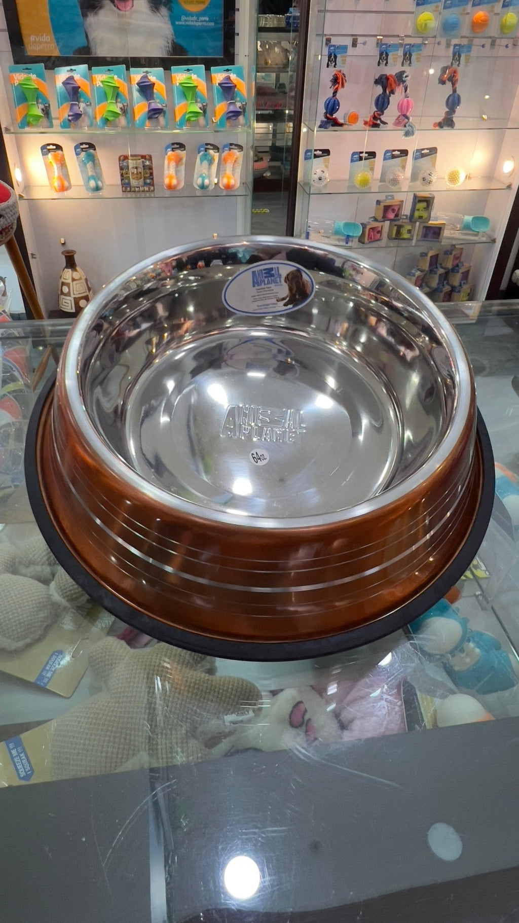 PLATO METALICO 1.8L - SAN GERONIMO PETS